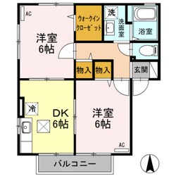 グランドゥールの物件間取画像